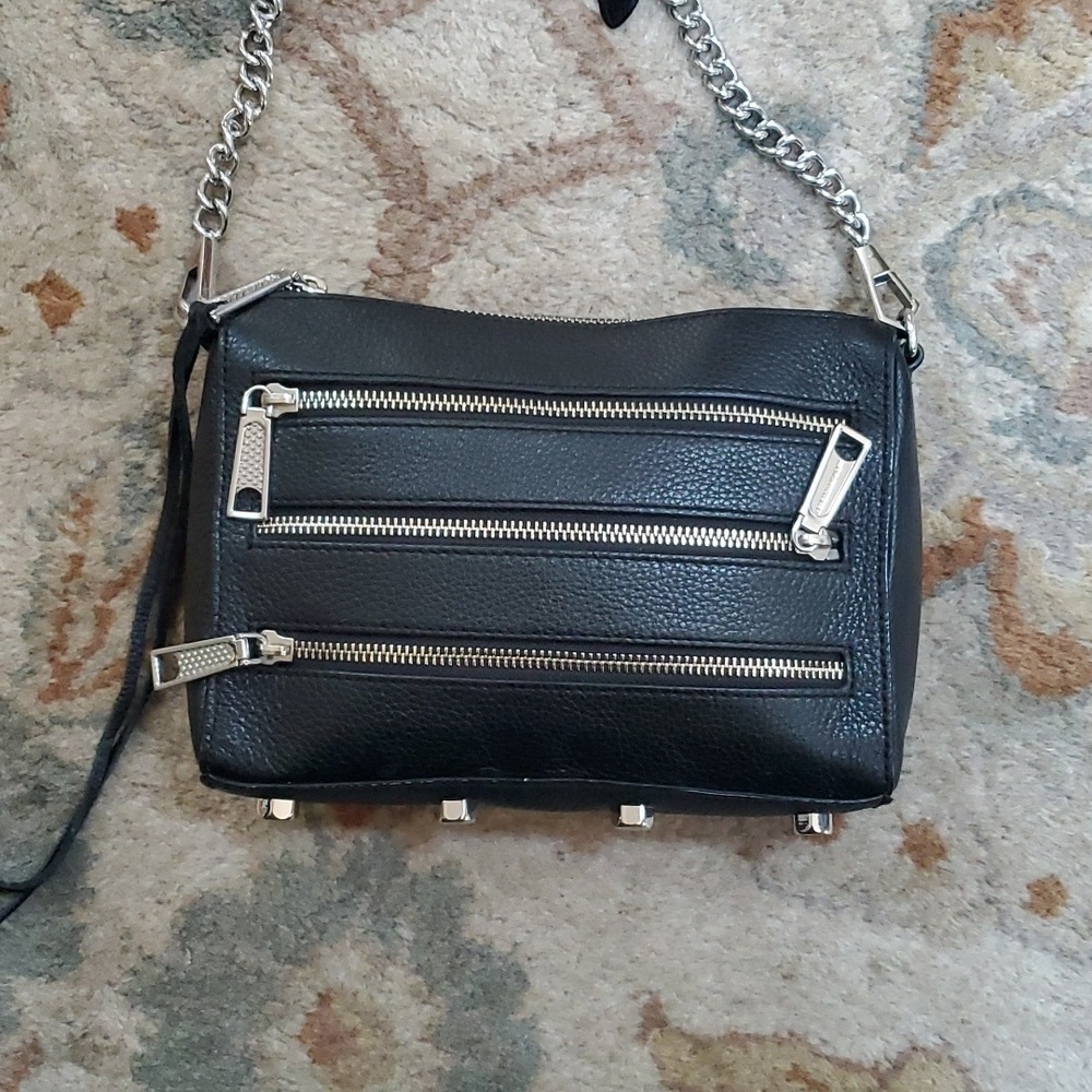 Rebecca Minkoff 3 zip moto crossbody bag